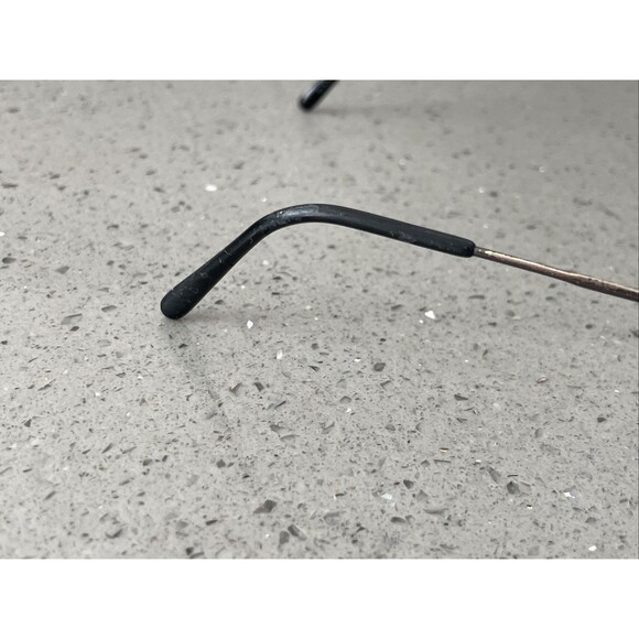 Flexon by Marchon Eyeglasses Frames ONLY 646 Gunmetal Metal Full Rim 56-18-140 - Picture 12 of 16